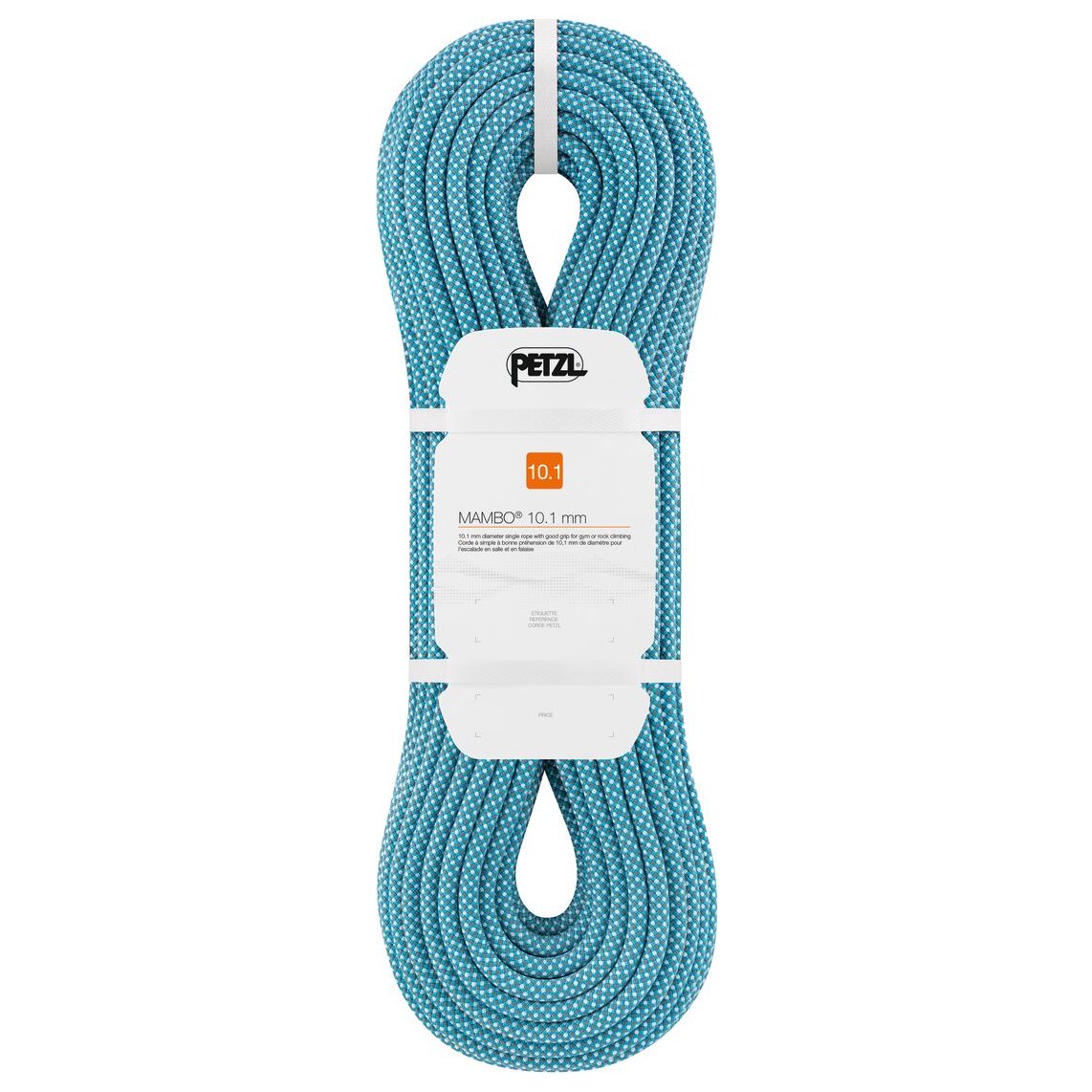 Mambo (10.1mm, 50m), single rope for gym climbing by Petzl