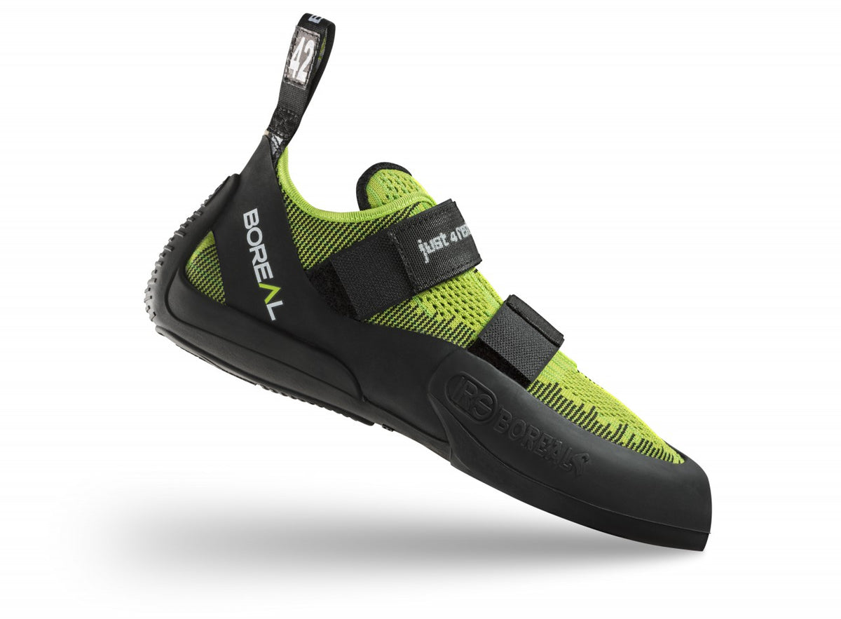Just 4 Rent Vent, the most durable rental climbing shoes by Boreal