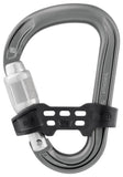 Attache Bar - gray, belay carabiner