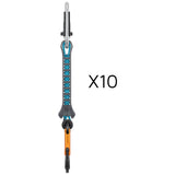 Djinn Axess (12cm), steel quickdraw - 10 pack