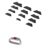 Fat Bats - complete, full climbing holds set