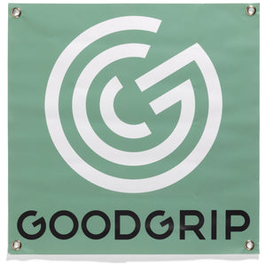 GoodGrip Logo Banner, square eyelet banner