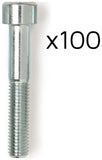 M10 hexagon socket head bolt - 100 pack