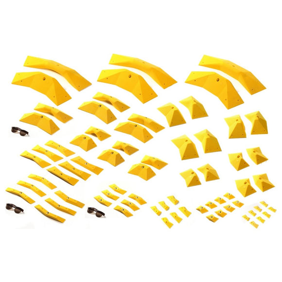 Sahara - complete, full cimbing holds set