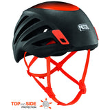 Sirocco (2024) - black/orange, climbing helmet