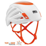 Sirocco (2024) - white/orange, climbing helmet